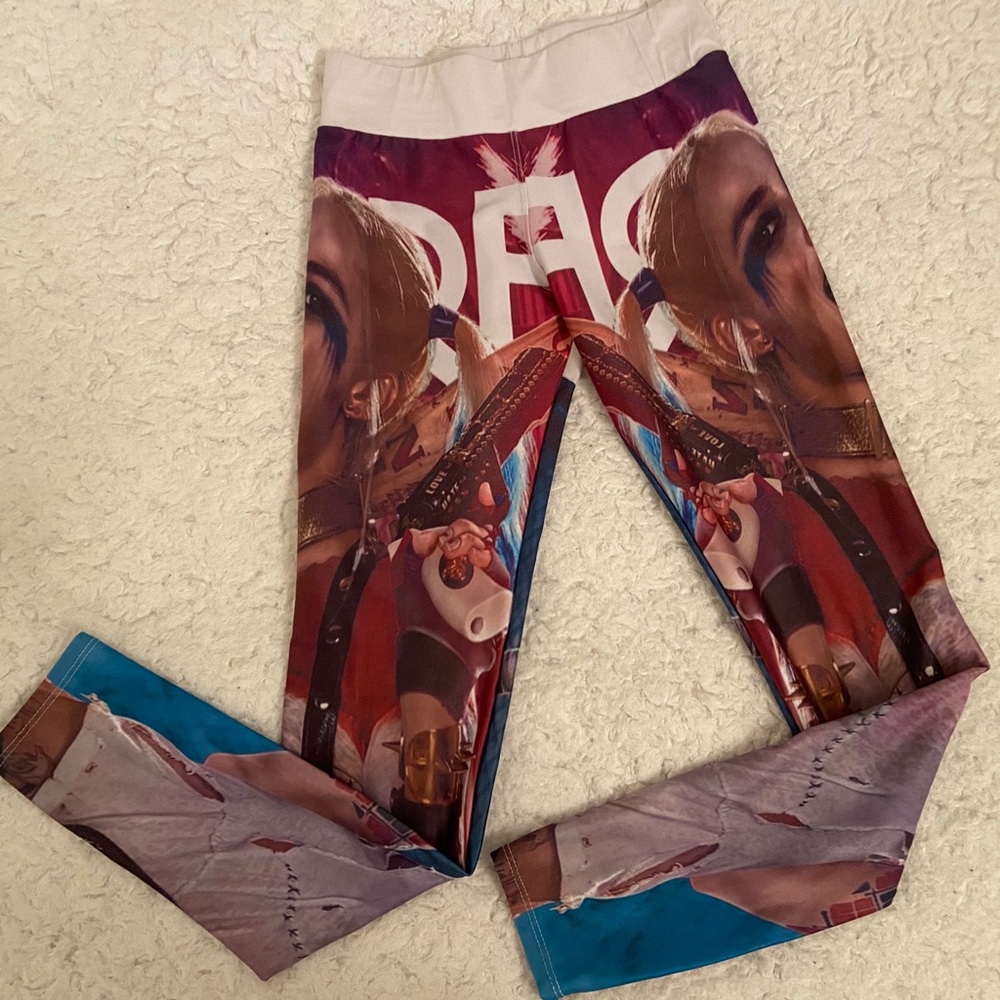 Harley Quinn colombian legging